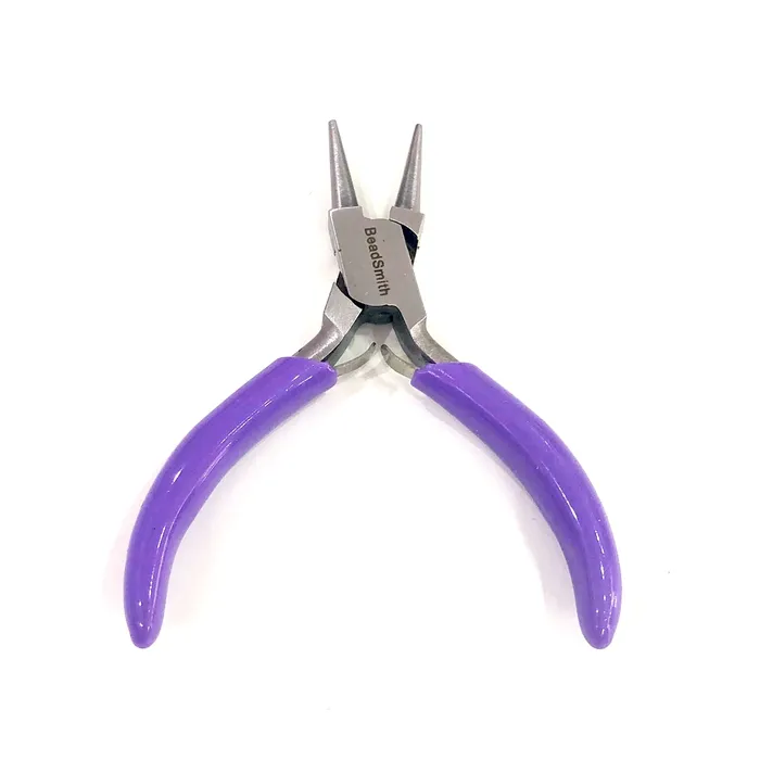 4 Piece Mini Plier Set With Purple Handles Beadsmith Plier Set Peppy Beads Earrings 4 Piece Mini Plier Set With Purple Handles Beadsmith Plier Set Peppy Beads Earrings