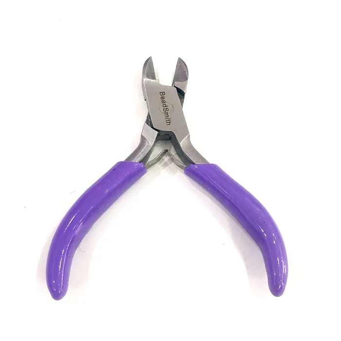 4 Piece Mini Plier Set With Purple Handles Beadsmith Plier Set Peppy Beads Earrings 4 Piece Mini Plier Set With Purple Handles Beadsmith Plier Set Peppy Beads Earrings