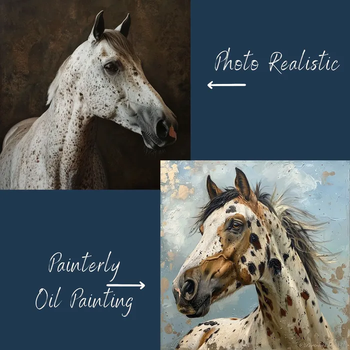 Appaloosa By Stable Door Horse Portrait Portraits by NC Earrings