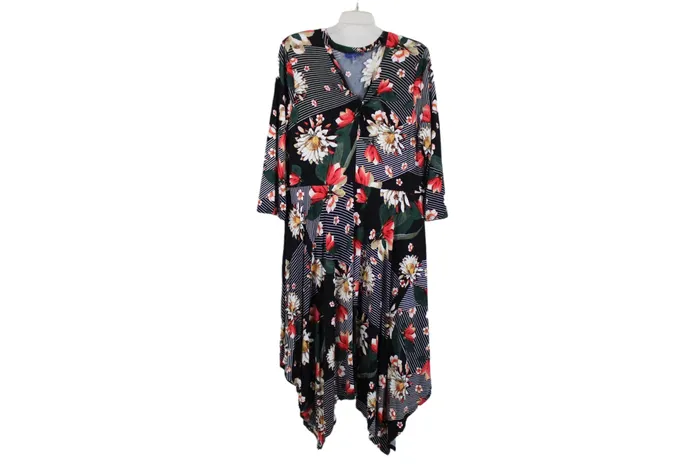 APT9 Black Tropical Dress XL APT9 Rings
