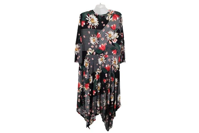 APT9 Black Tropical Dress XL APT9 Rings