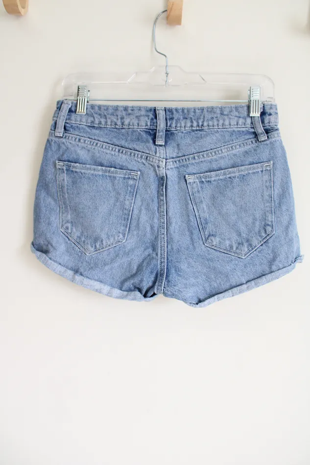 Arizona 7 Hi Rise Denim Shorts 7 Arizona Earrings
