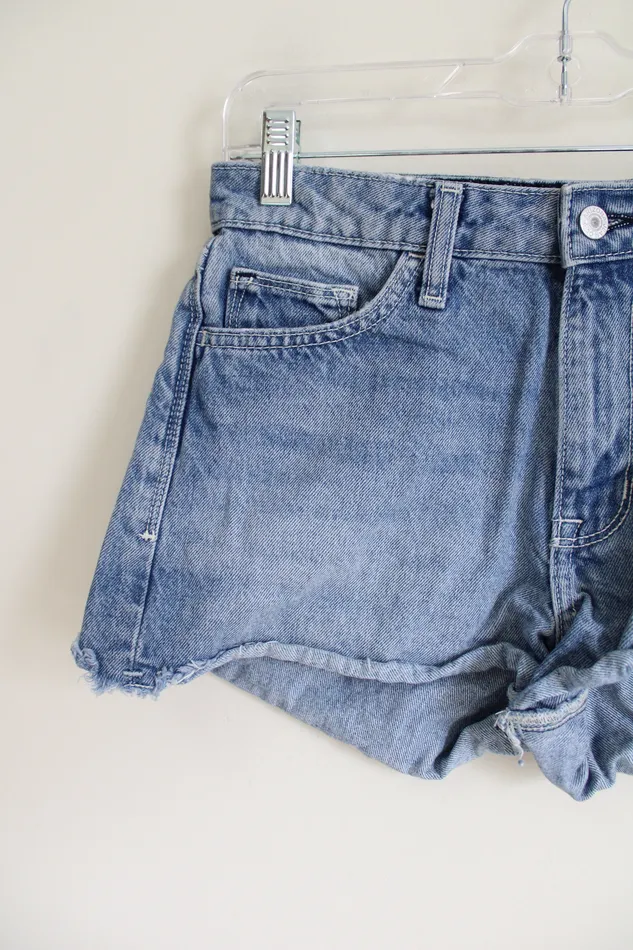 Arizona 7 Hi Rise Denim Shorts 7 Arizona Earrings