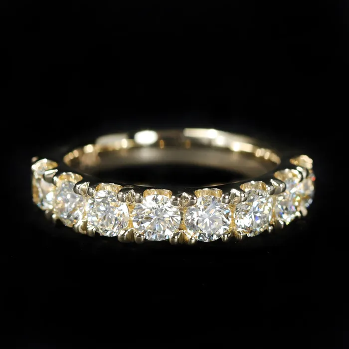 BR Designs Rings 14K Yellow Gold 200 CTW Diamond Band