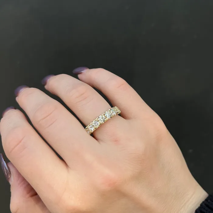 BR Designs Rings 14K Yellow Gold 200 CTW Diamond Band