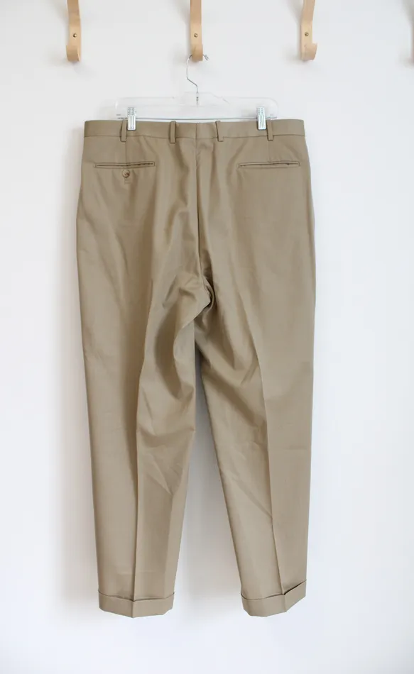 Britches Khaki Dress Pants 38X29 Britches Earrings