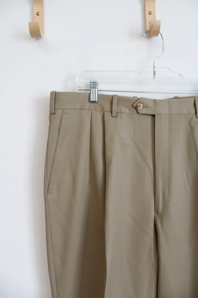 Britches Khaki Dress Pants 38X29 Britches Earrings