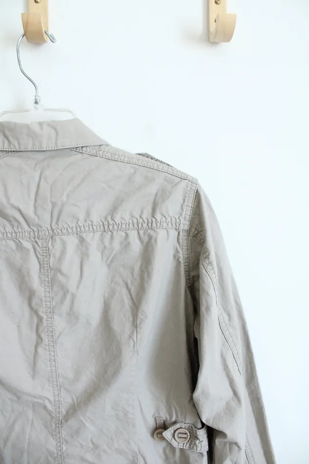 Cabelas Legendary Quality Tan Khaki Jacket M Cabelas Earrings