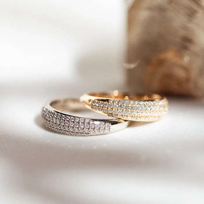 Consider the Wldflwrs Rings Pav Dome Ring Lab Grown
