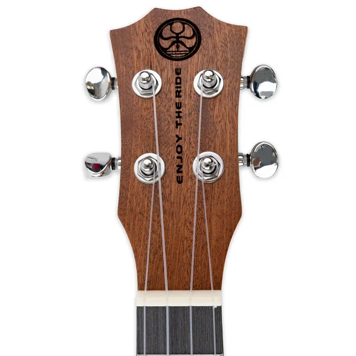 CORALHEADHIC Earrings Hawaiian Island Creations Mahogany Concert Ukulele