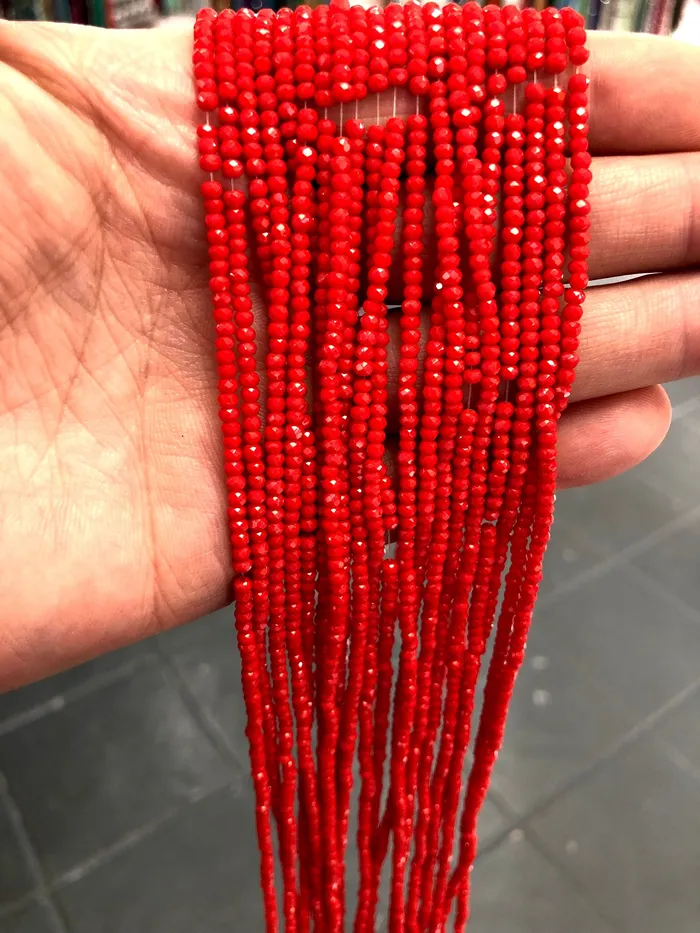 Crystal faceted rondelle 2mm Beads PBC2C17 Peppy Beads Earrings Crystal faceted rondelle 2mm Beads PBC2C17 Peppy Beads Earrings