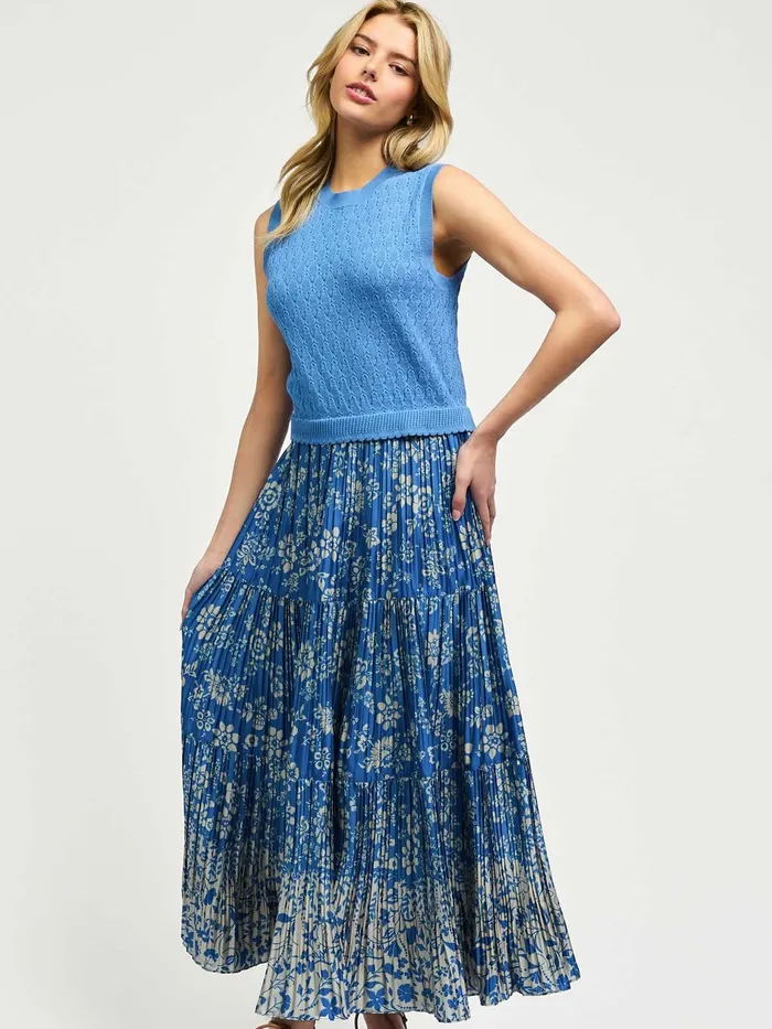Current Air Earrings Trista Midi Dress