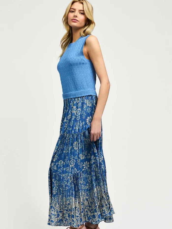 Current Air Earrings Trista Midi Dress
