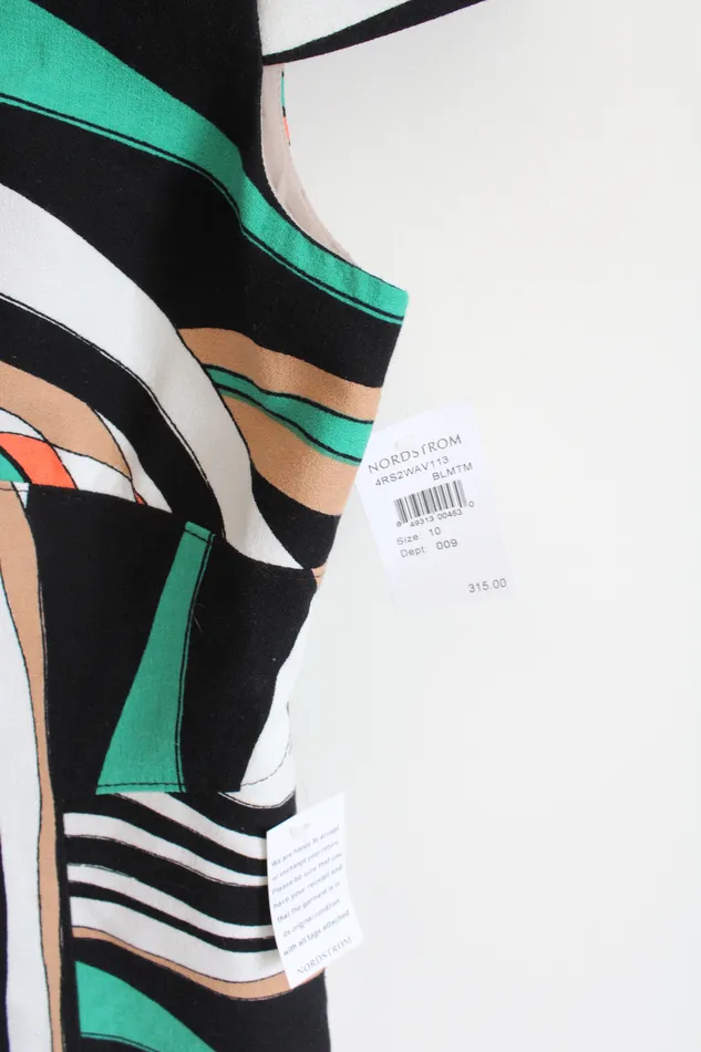 Earrings 4Collective NEW 4collective Striped Dress 10