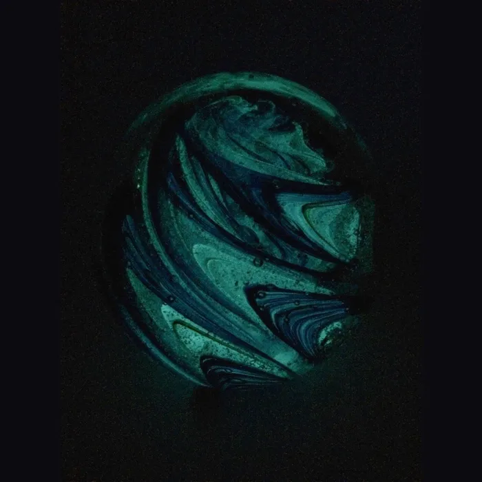 Earrings DYNASTYGAL Dynasty Gallery Large Glow in the Dark Paperweight Dark Blue