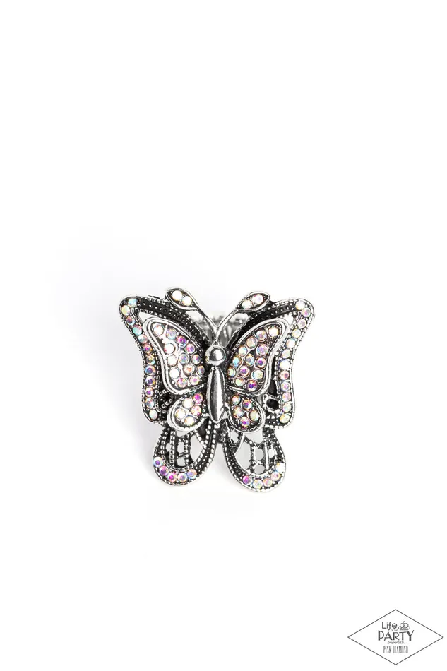 Earrings Free To Fly Multi Paparazzi Accessories