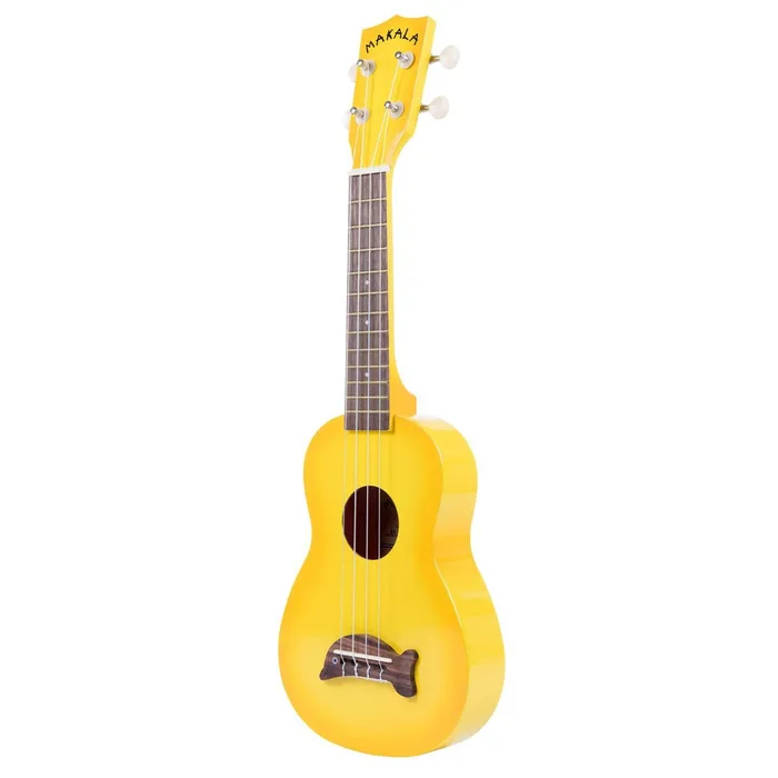 Earrings KALABRAND Makala Mahogany Yellow Burst Dolphin Ukulele Soprano size