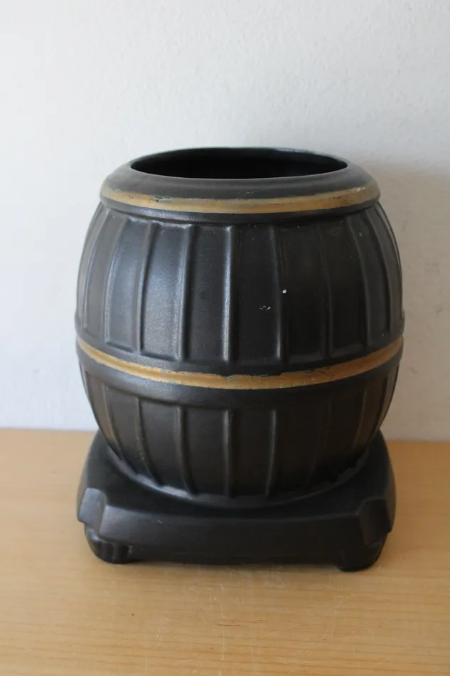 Earrings McCoy Vintage Pot Belly Stove Cookie Jar McCoy