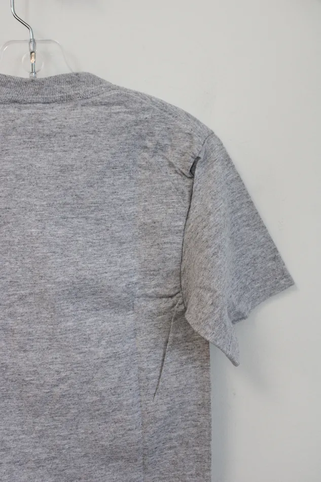 Earrings NEW Jerzees Solid Gray Shirt Youth S 8 Jerzees