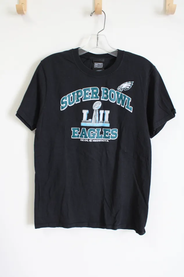 Earrings NFL Pro Line Philadelphia Eagles Superbowl Tee Youth XL 18 NFL