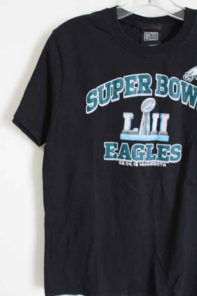 Earrings NFL Pro Line Philadelphia Eagles Superbowl Tee Youth XL 18 NFL