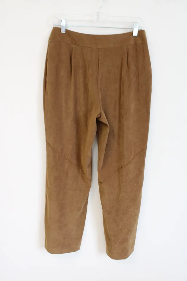 Earrings Norton McNaughton Norton McNaughton Brown Sueded Pant 10 Petite
