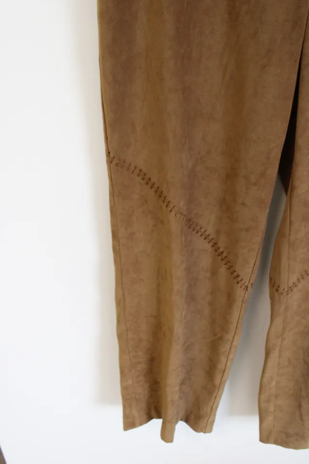 Earrings Norton McNaughton Norton McNaughton Brown Sueded Pant 10 Petite