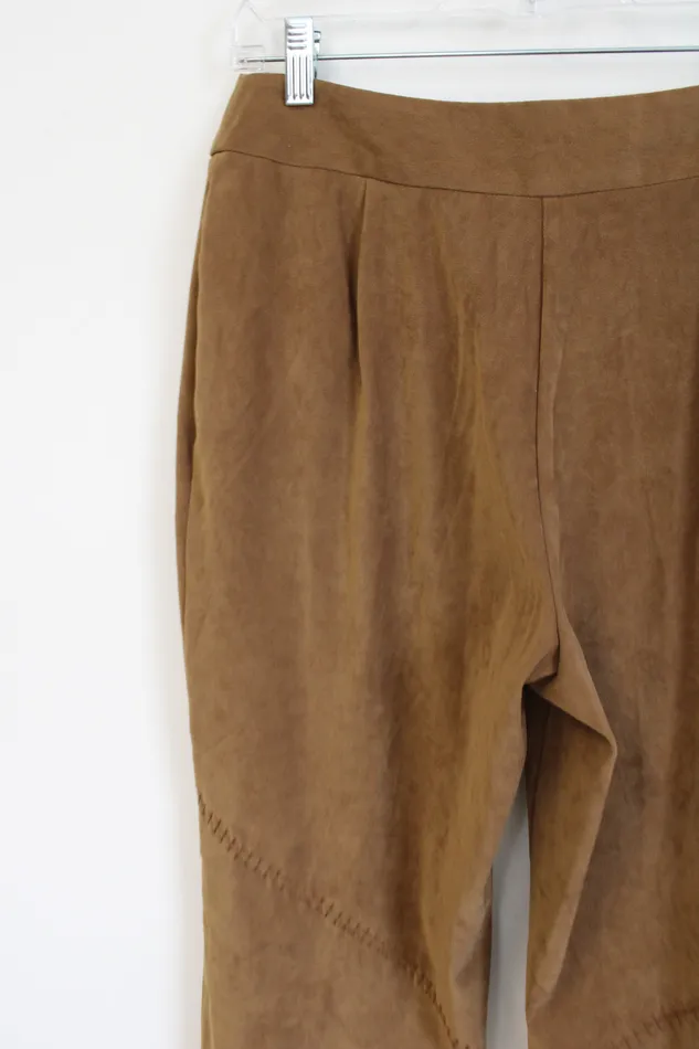 Earrings Norton McNaughton Norton McNaughton Brown Sueded Pant 10 Petite