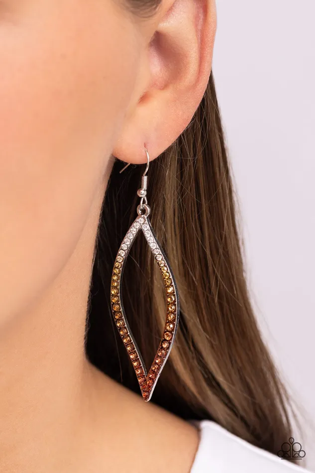 Earrings Paparazzi Accessories Admirable Asymmetry Multi