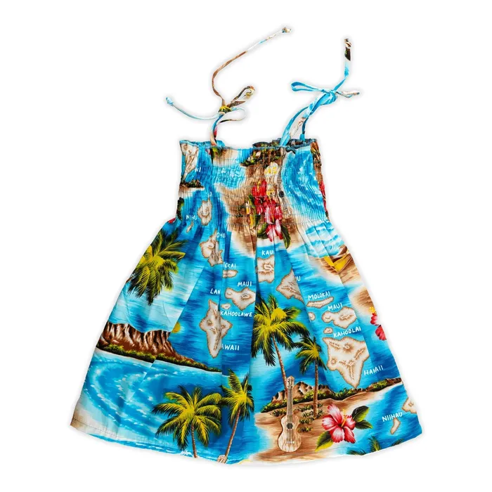 Earrings RJC Hawaiian Islands Childrens Cotton Dress RJCLANCEYLTD