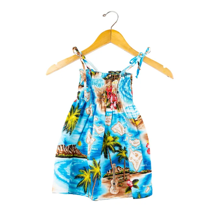 Earrings RJC Hawaiian Islands Childrens Cotton Dress RJCLANCEYLTD