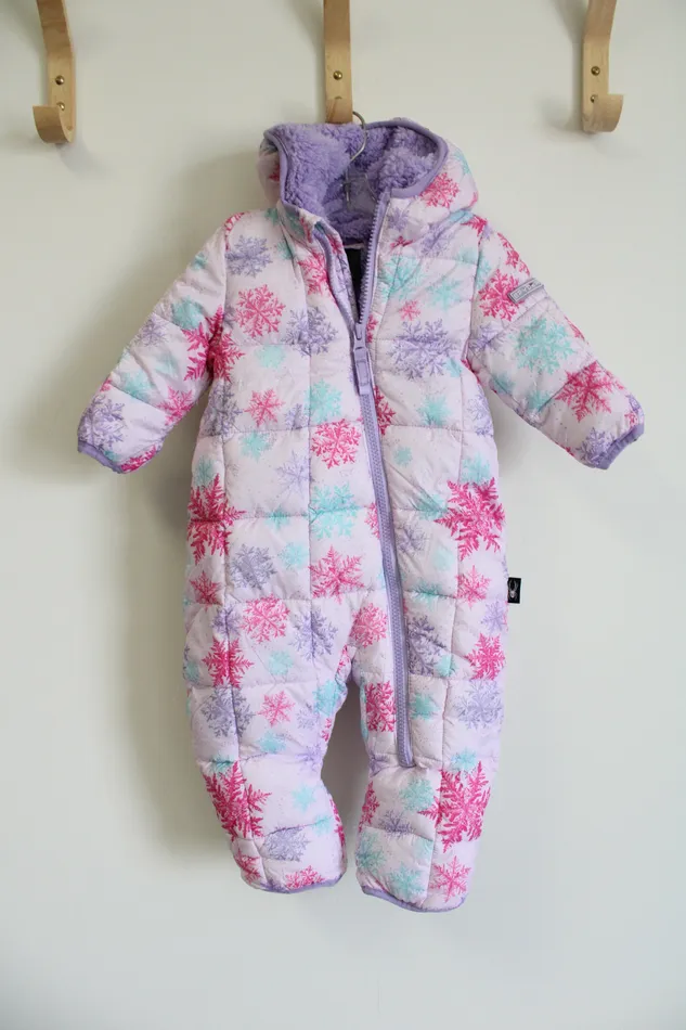 Earrings Spyder Spyder Pink Snowflake Snow Suit 36 MO