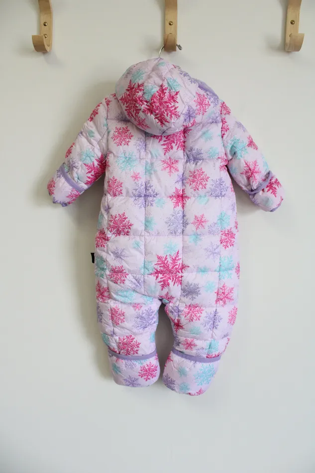 Earrings Spyder Spyder Pink Snowflake Snow Suit 36 MO
