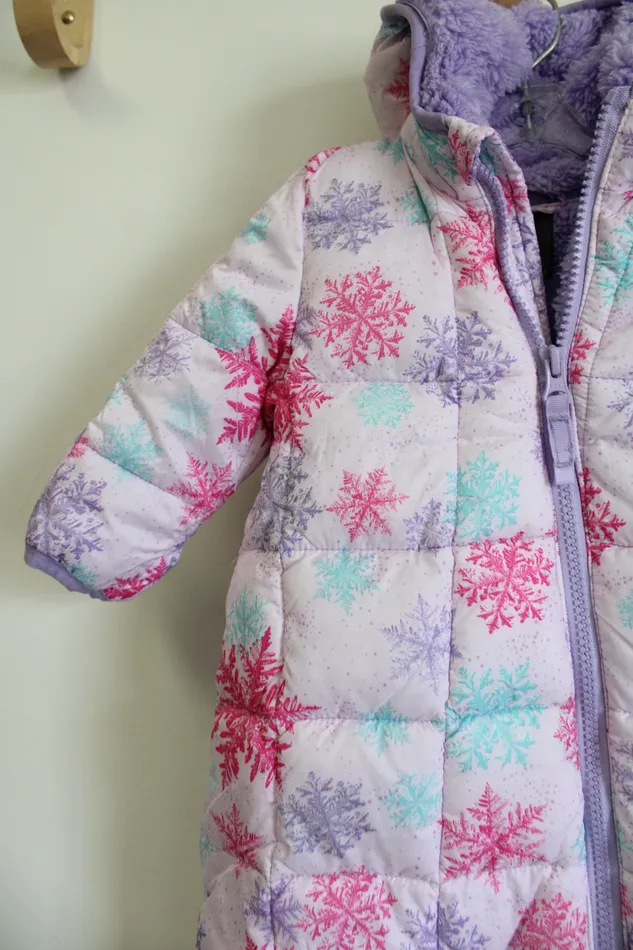 Earrings Spyder Spyder Pink Snowflake Snow Suit 36 MO