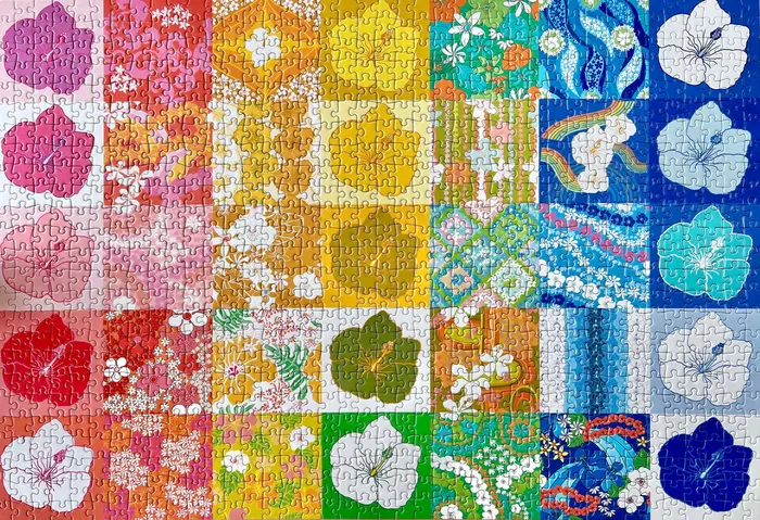 Earrings SURFSHACKPUZZLE Surf Shack nuenue Quilt Puzzle 1000 Pieces