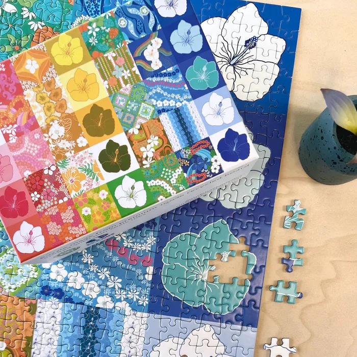 Earrings SURFSHACKPUZZLE Surf Shack nuenue Quilt Puzzle 1000 Pieces
