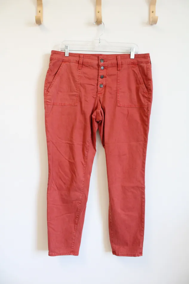 Earrings Universal Thread Universal Thread Rust Orange MidRise Pants 12