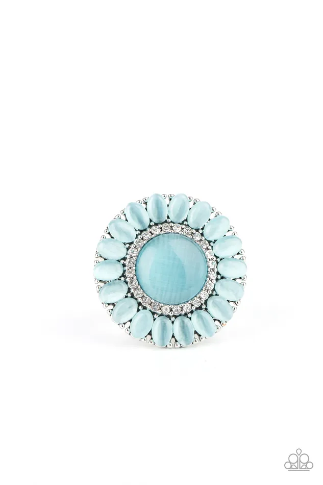Elegantly Eden Blue Paparazzi Accessories Rings