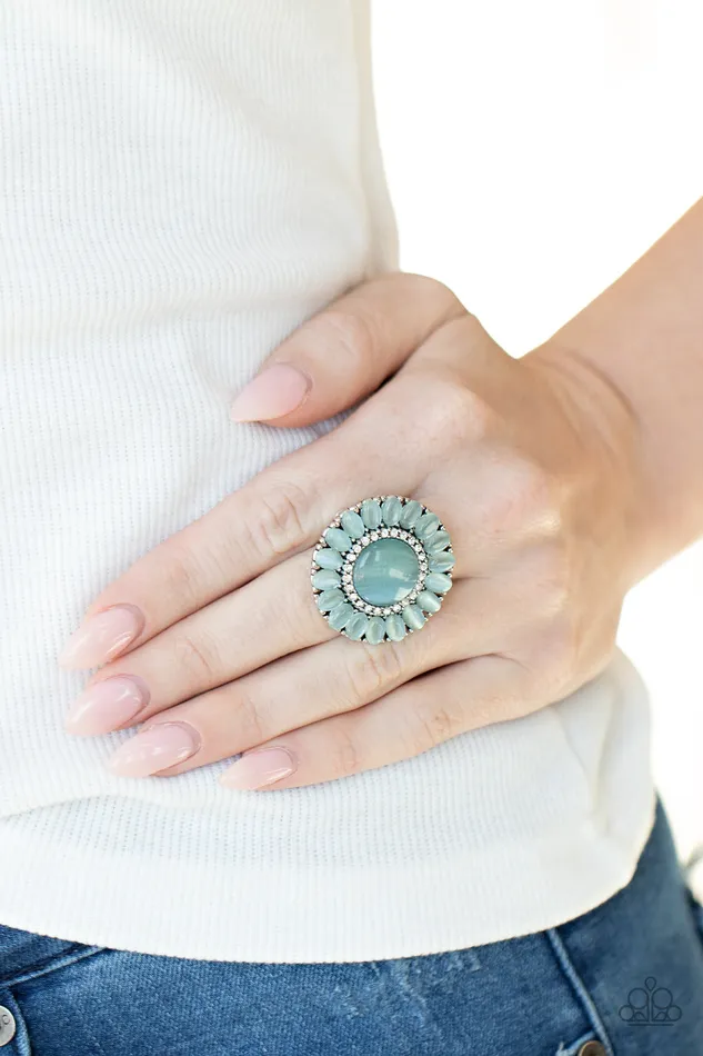 Elegantly Eden Blue Paparazzi Accessories Rings