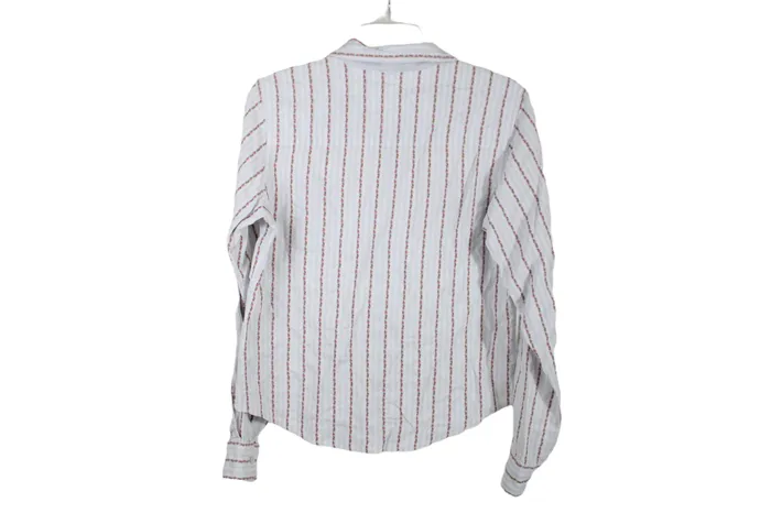 For Joseph Necklaces For Joseph Floral Striped Shirt L