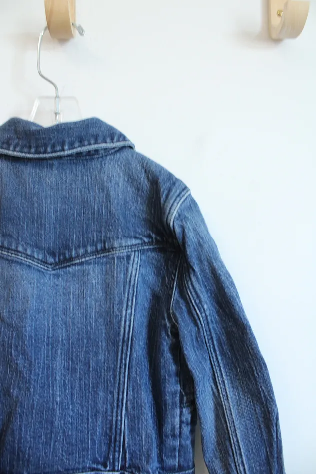 Gap Earrings Gap Kids Dark Wash Denim Jacket Youth S