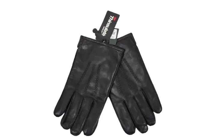 GII Rings NEW GII Black Thinsulate Leather Fleece Lined Gloves L