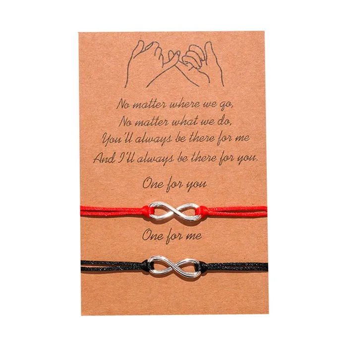 Gold Shield Necklaces Pulseras para novios I Love You Infinito Corazn y Morse
