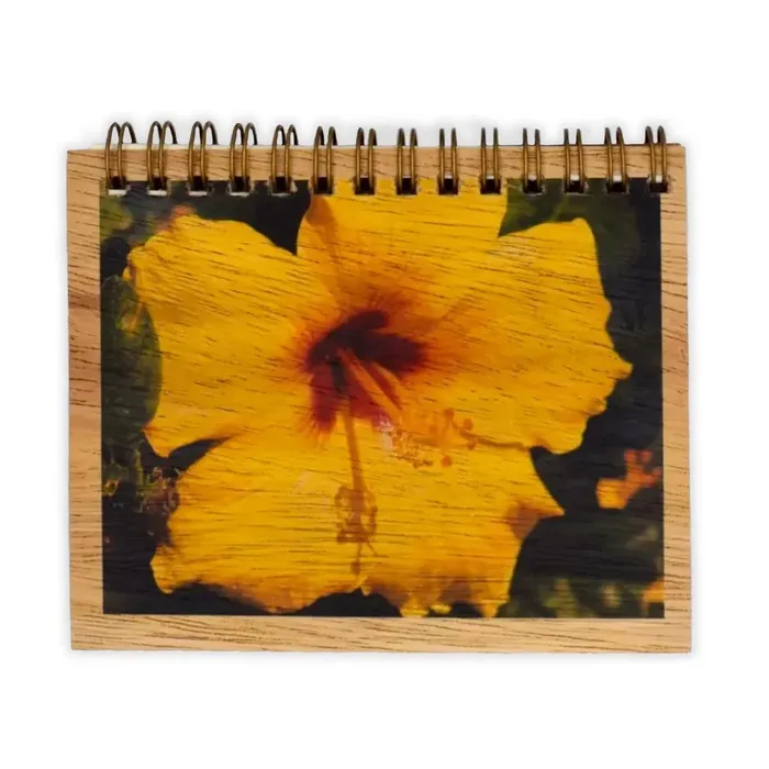 KOAKARDS Koa Kards Koa Wood Spiral Notebook 50 Pages Earrings