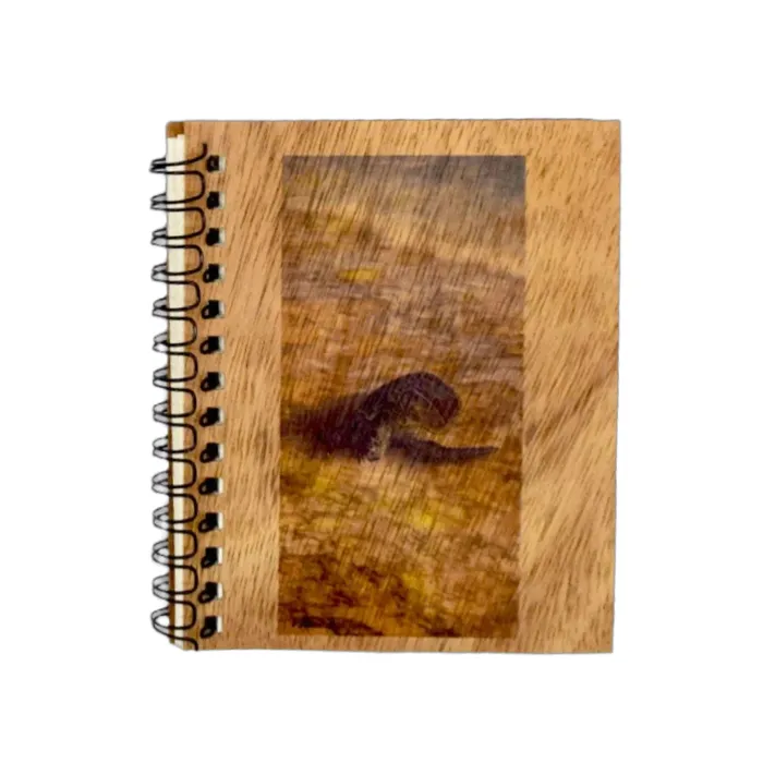 KOAKARDS Koa Kards Koa Wood Spiral Notebook 50 Pages Earrings