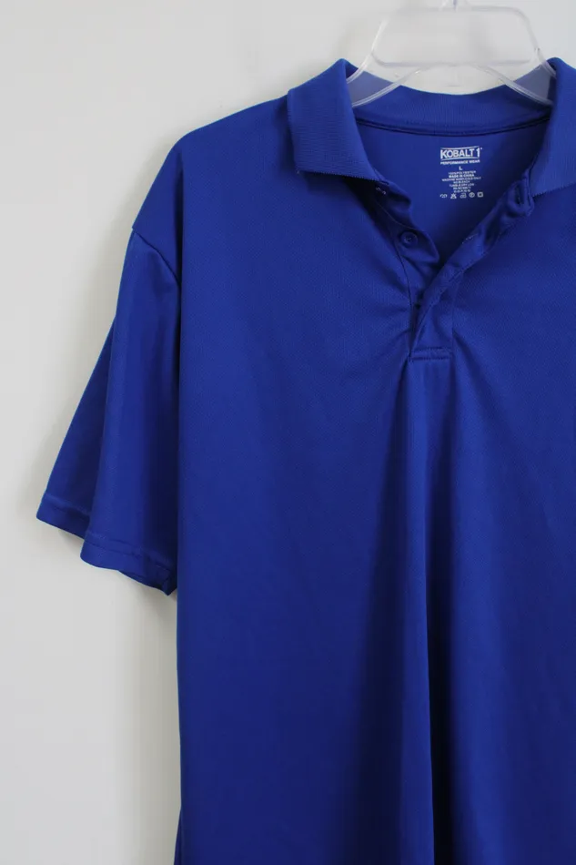 Kobalt 1 Earrings Kobalt 1 Performance Wear Polo Shirt L
