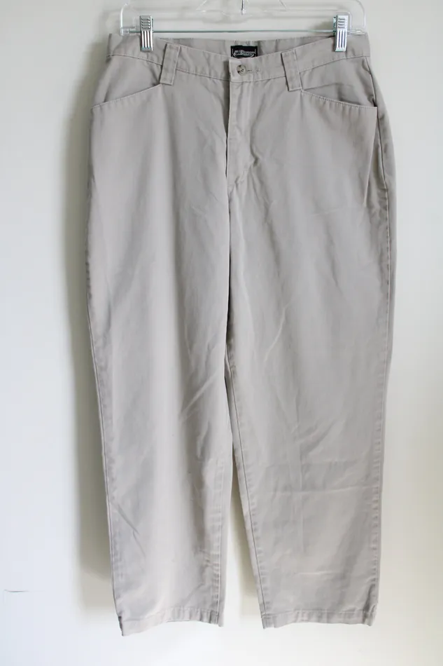 Lee Petite Khaki Pants 12 Lee Earrings