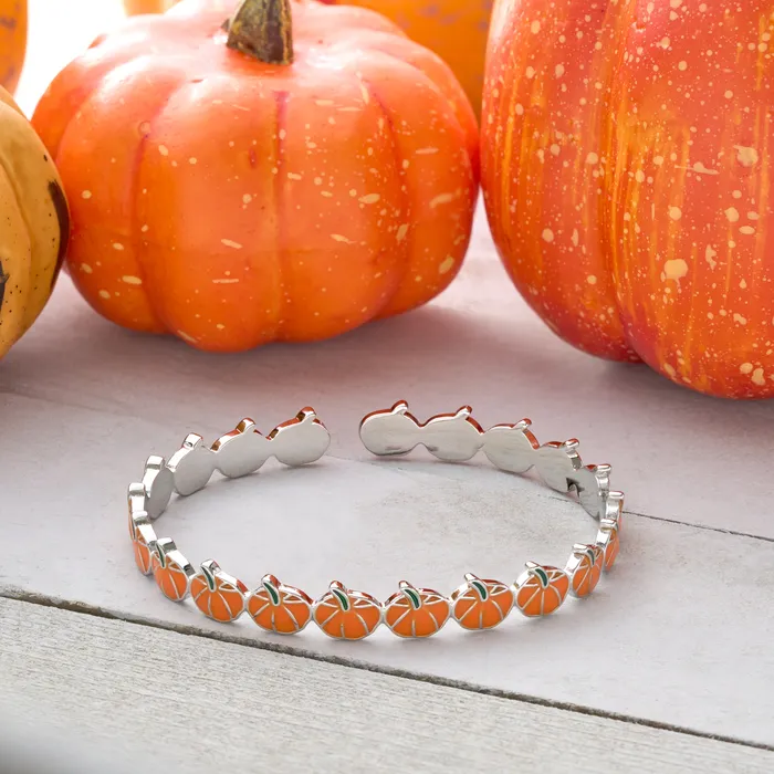 Little Pumpkin Cuff Bracelet Chadds Ford Jewelry Bracelets