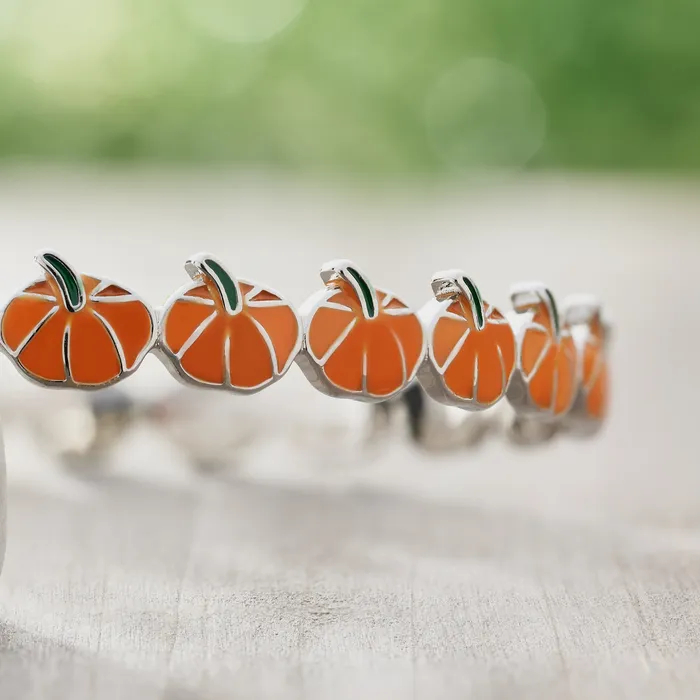 Little Pumpkin Cuff Bracelet Chadds Ford Jewelry Bracelets