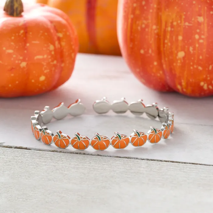 Little Pumpkin Cuff Bracelet Chadds Ford Jewelry Bracelets